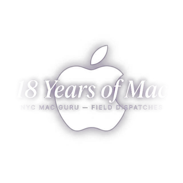 18 Years of Mac. NYC Mac Guru